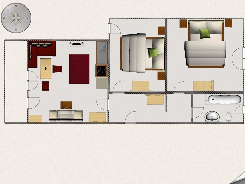 Appartement Fossa Фис Номер фото